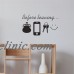 Before Leaving Quote Removable Vinyl Decal Art Mural DIY Home Decor Wall Sticker   362093899052